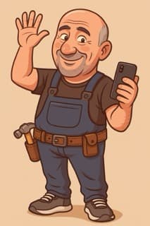 Geïllustreerd portret van Viorel